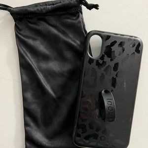 iPhone X/XS Midnight Leopard Loopy Case